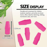 BAZIC Pink Eraser Cap (50/Pack), pack of 24