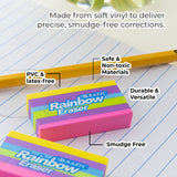BAZIC Rainbow Eraser (4/Pack), pack of 24