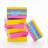 BAZIC Rainbow Eraser (4/Pack), pack of 24