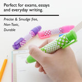 BAZIC Dot.ted Retractable Stick Erasers (2/Pack), pack of 24