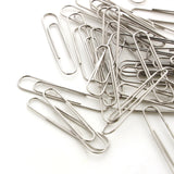 BAZIC Jumbo (50mm) Silver Paper Clip (100/Pack), pack of 24