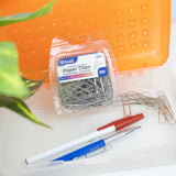BAZIC Jumbo (50mm) Silver Paper Clip (100/Pack), pack of 24