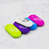 BAZIC Bright Color Oval Eraser (4/Pack), pack of 24