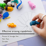 BAZIC Wildlife Adventures 3D Eraser Sets, pack of 24