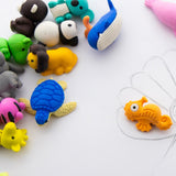 BAZIC Wildlife Adventures 3D Eraser Sets, pack of 24