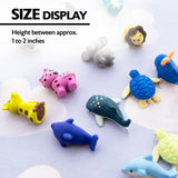 BAZIC Wildlife Adventures 3D Eraser Sets, pack of 24