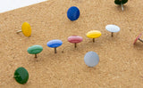 BAZIC Assorted Color Thumb Tack (150/Pack), pack of 24