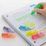 BAZIC Fruit Scented Mini Highlighter 6 colors - 1 pack