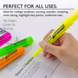 BAZIC Desk Style Fluorescent Highlighters (3/Pack), pack of 24