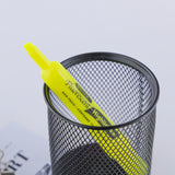 BAZIC Yellow Desk Style Fluorescent Highlighters (3/Pack), pack of 24