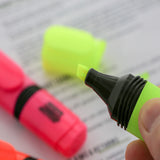 BAZIC Mini Desk Style Fluorescent Highlighters (4/Pack), pack of 24