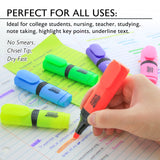 BAZIC Mini Desk Style Fluorescent Highlighters (4/Pack), pack of 24