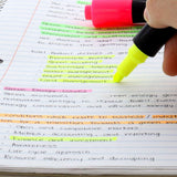 BAZIC Yellow Desk Style Fluorescent Highlighters w/ Cushion Grip (3/Pack), pack of 24