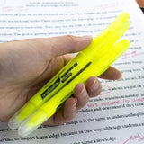 BAZIC Yellow Erasable Highlighters (3/Pack), pack of 24