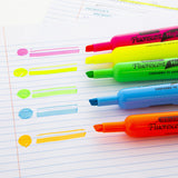 BAZIC Desk Style Fluorescent Highlighters (12/Box), pack of 12