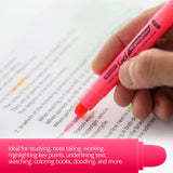 BAZIC 5 Fluorescent Gel Highlighters, pack of 12