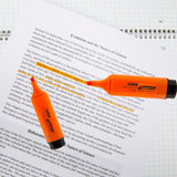 BAZIC Fluorescent Highlighters w/ Pocket Clip (3/Pack), pack of 24