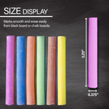 BAZIC Color Chalk (20/Bucket), pack of 24