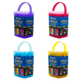BAZIC Color Chalk (20/Bucket), pack of 24