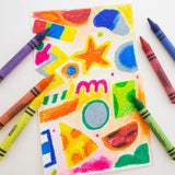 BAZIC 8 Color Premium Super Jumbo Crayons, pack of 24