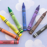 BAZIC 8 Color Premium Super Jumbo Crayons, pack of 24