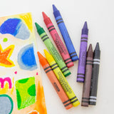 BAZIC 8 Color Premium Super Jumbo Crayons, pack of 24