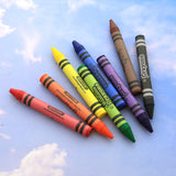 BAZIC 8 Color Washable Premium Jumbo Crayons, pack of 24
