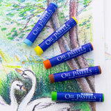 BAZIC 25 Colors Oil Pastels, pack of 12