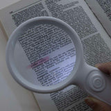 BAZIC 3" Round 2x LED Lighted Magnifier, pack of 12
