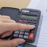BAZIC 8-Digit Pocket Size Calculator w/ Flip Cover, pack of 24