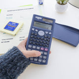 BAZIC 240 Function Scientific Calculator w/ Slide-On Case, pack of 12