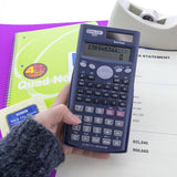 BAZIC 240 Function Scientific Calculator w/ Slide-On Case, pack of 12