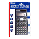 BAZIC 240 Function Scientific Calculator w/ Slide-On Case, pack of 12