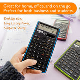 BAZIC 240 Function Fancy color Scientific Calculator w/ Slide-On Case, pack of 12