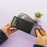 BAZIC 240 Function Fancy color Scientific Calculator w/ Slide-On Case, pack of 12