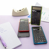 BAZIC 240 Function Fancy color Scientific Calculator w/ Slide-On Case, pack of 12