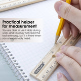 BAZIC 12" (30cm) Wooden Ruler (3/Pack), pack of 24