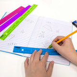 BAZIC 12" (30cm) Ruler w/ Multiplication Prints (4/Pack), pack of 24