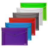 BAZIC V-Flap Legal Size Document Holder, pack of 24