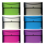BAZIC Square Flap A4/Letter Size Document Holder, pack of 24