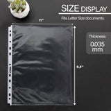 BAZIC Economy Weight Top Loading Sheet Protectors (10/Pack), pack of 48