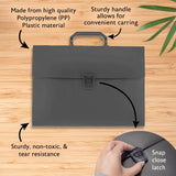 BAZIC Letter Size Document Case w/ Handle, pack of 24