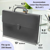BAZIC Letter Size Document Case w/ Handle, pack of 24