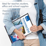 BAZIC 10-Pockets Presentation Book, pack of 24