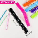 BAZIC 12" (30cm) Shatterproof Flexible Ruler, pack of 24