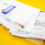BAZIC 5-Pocket Letter Size Vertical Poly Expanding File, pack of 12