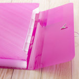 BAZIC Translucent 7-Pocket Letter Size Poly Expanding File, pack of 12