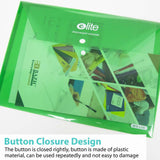 BAZIC Elite Letter Size Document Holders (2/Pack), pack of 24