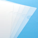 BAZIC Clear Front Report Covers w/ Sliding Bar (3/Pack), pack of 24