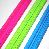 BAZIC 12" (30cm) Ruler w/ Handle Grip, pack of 24